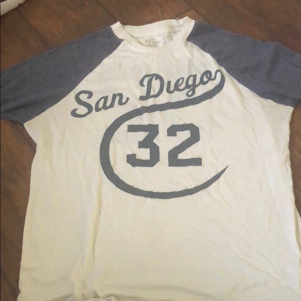 Old Navy Baseball T 3/4 sleeve